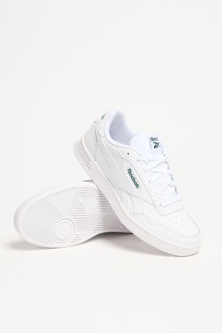 Baskets en cuir Court Advance - Blanc 