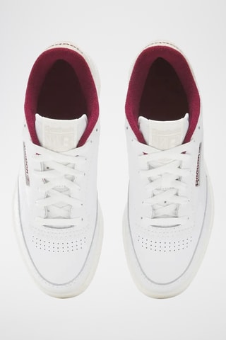 Baskets en cuir Club C 85 - Blanc