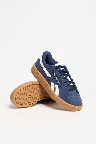 Baskets en nubuck Club Grounds UK - Bleu cobalt