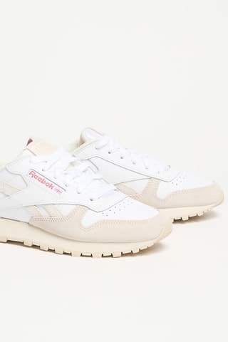 Chaussures d'entrainement en cuir Classic - Blanc