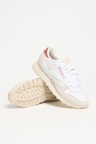 Chaussures d'entrainement en cuir Classic - Blanc