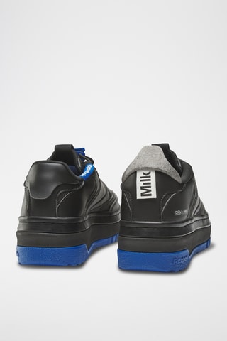 Baskets plateformes vegan Club Extra - Noir 