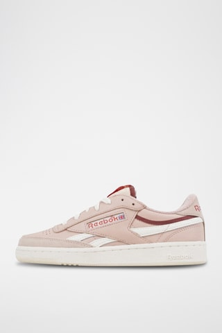 Baskets en cuir Club C Revenge Vintage - Rose