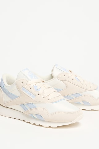 Baskets en nubuck Classic - Blanc