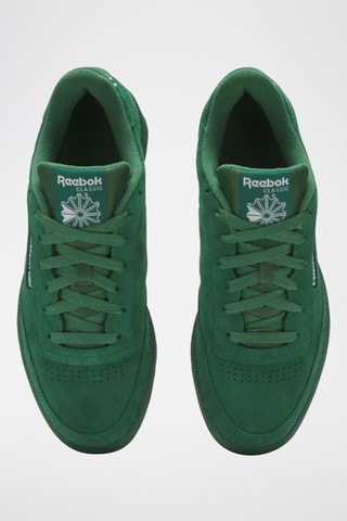 Baskets en nubuck Club C 85 - Vert foncé