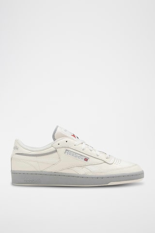 Baskets en cuir Club C Revenge Vintage - Blanc