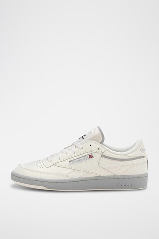 Baskets en cuir Club C Revenge Vintage - Blanc