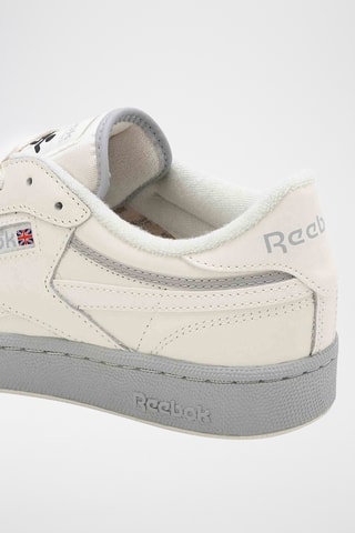 Baskets en cuir Club C Revenge Vintage - Blanc