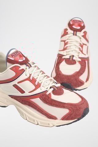 Chaussures de running Trinity - Blanc et rouge