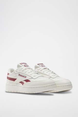 Baskets en cuir Club C Double Revenge - Blanc