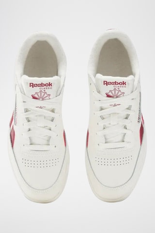 Baskets en cuir Club C Double Revenge - Blanc