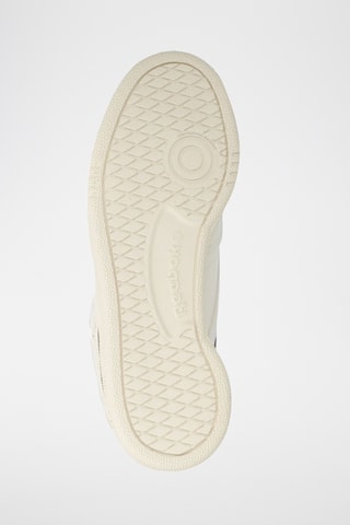 Baskets vegan Club C 85 - Blanc et vieux rose