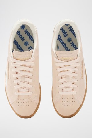 Baskets en nubuck Club C Grounds UK - Rose poudré
