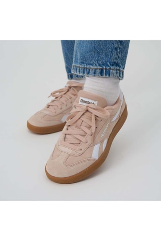 Baskets en nubuck Smash Edge - Rose