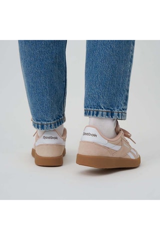 Baskets en nubuck Smash Edge - Rose