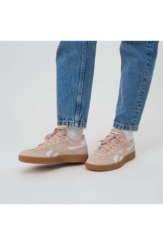 Baskets en nubuck Smash Edge - Rose