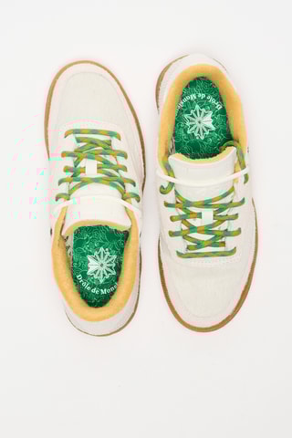 Baskets en cuir Club C 85 - Beige