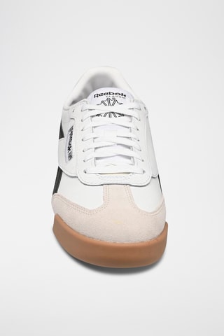 Chaussures de running en cuir Campio XT - Blanc et noir