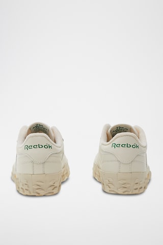 Chaussures de basketball en cuir Club C Vibram - Blanc