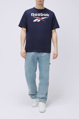 T-shirt - Bleu marine et blanc