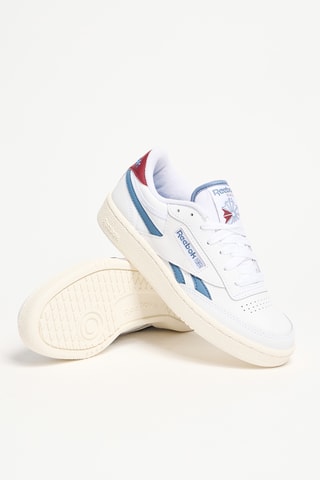 Baskets en cuir Club C Revenge - Blanc