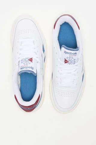 Baskets en cuir Club C Revenge - Blanc