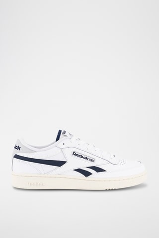 Baskets en cuir Club C Revenge - Blanc