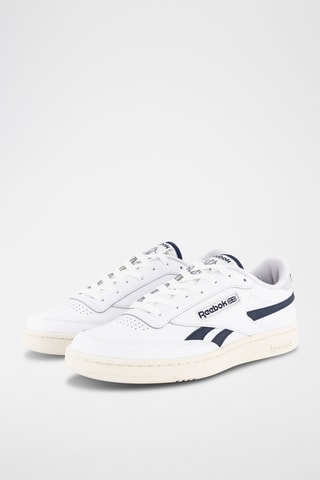 Baskets en cuir Club C Revenge - Blanc