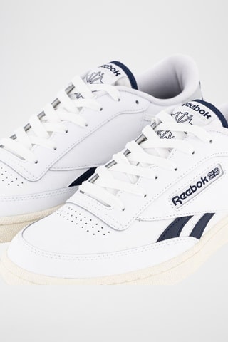 Baskets en cuir Club C Revenge - Blanc