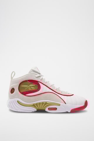 Chaussures de basketball en cuir Allen Iverson - Blanc