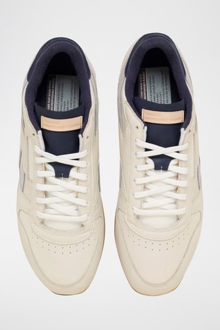 Baskets en cuir Classic Premium - Ecru