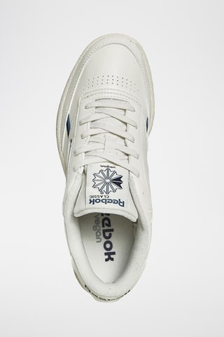 Baskets vegan Club C 85 - Blanc et bleu