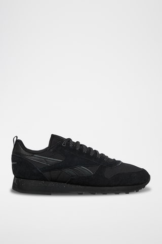 Chaussures de running en cuir Classic Leather - Noir