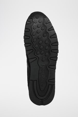 Chaussures de running en cuir Classic Leather - Noir