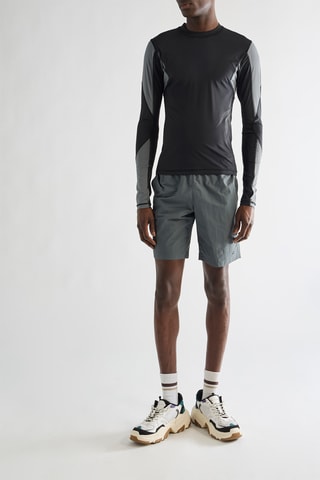 T-shirt de running - Noir et gris