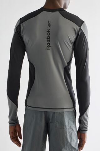 T-shirt de running - Noir et gris