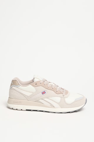 Baskets en cuir de veau Dl500 Toublu - Blanc et écru