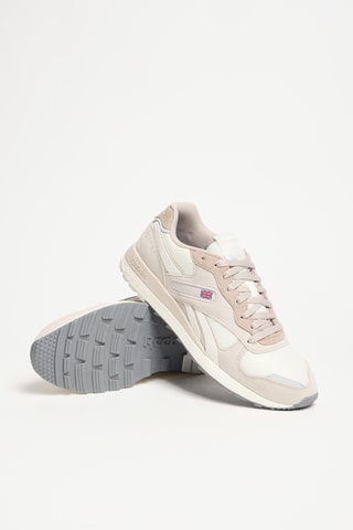 Baskets en cuir de veau Dl500 Toublu - Blanc et écru