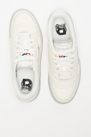 Baskets en cuir de veau Club C revenge vinta - Blanc