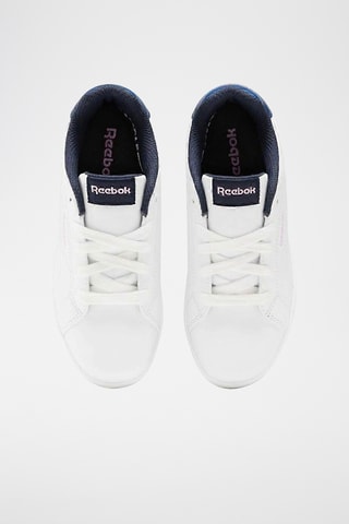 Baskets en cuir Reebok Royal Complete Cln 2.0 - Blanc et bleu marine