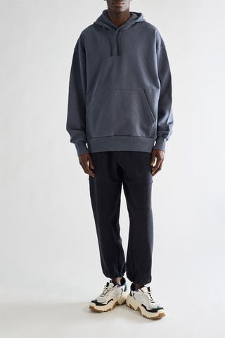 Sweat à capuche - Bleu foncé