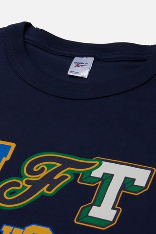 T-shirt ample - Bleu marine