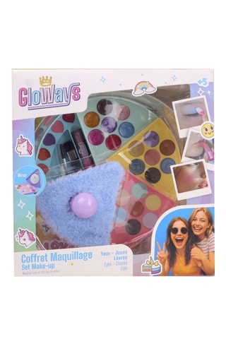 Coffret de maquillage Gloways - Peau sensible - 36 pièces - Dès 5 ans