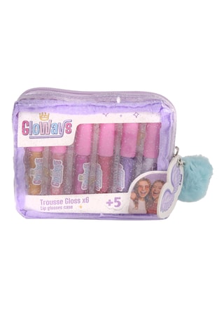 6 gloss pour enfants Gloways - Peaux sensibles - 6 pièces - Dès 5 ans
