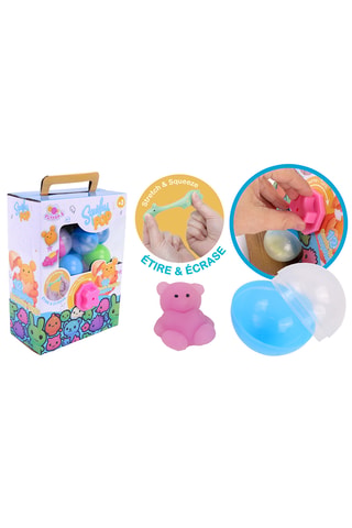 Distributeur d'œufs surprises squishy's animaux - Dès 3 ans - Modèle aléatoire