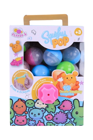 Distributeur d'œufs surprises squishy's animaux - Dès 3 ans - Modèle aléatoire