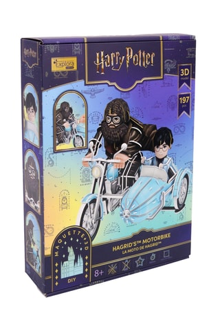 Puzzle 3D La Moto de Hagrid Harry Potter - 192 pièces - Dès 8 ans