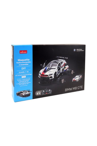 Maqueta de coche teledirigido BMW M8 GTE ­- 74 piezas - Desde 8 años - 8 km/h
