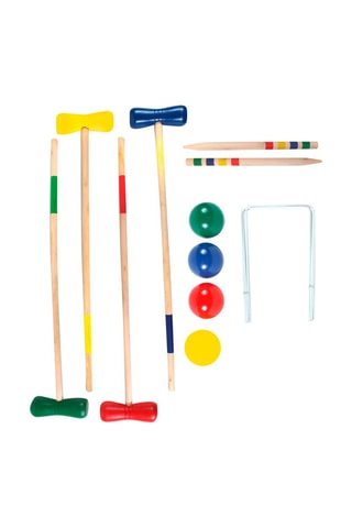 Jeu de croquet en bois Dès 6 ans