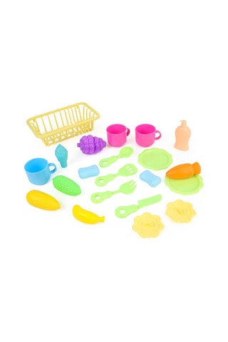 Kit vaisselle évier avec jet d'eau et égouttoir - Dès 3 ans